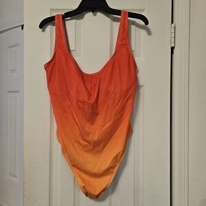Ombre Orange One-Piece Swimsuit